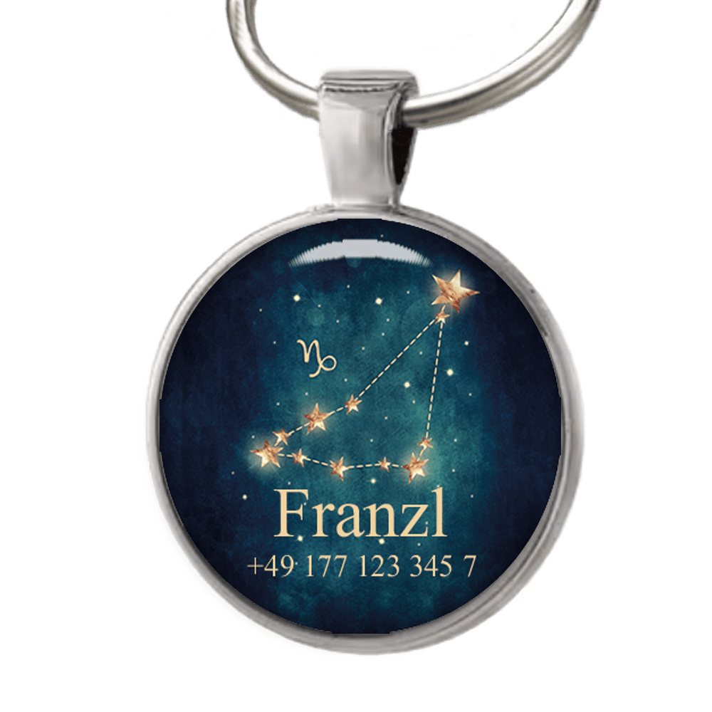 Hundemarke Sternzeichen Steinbock - EQUIMEA