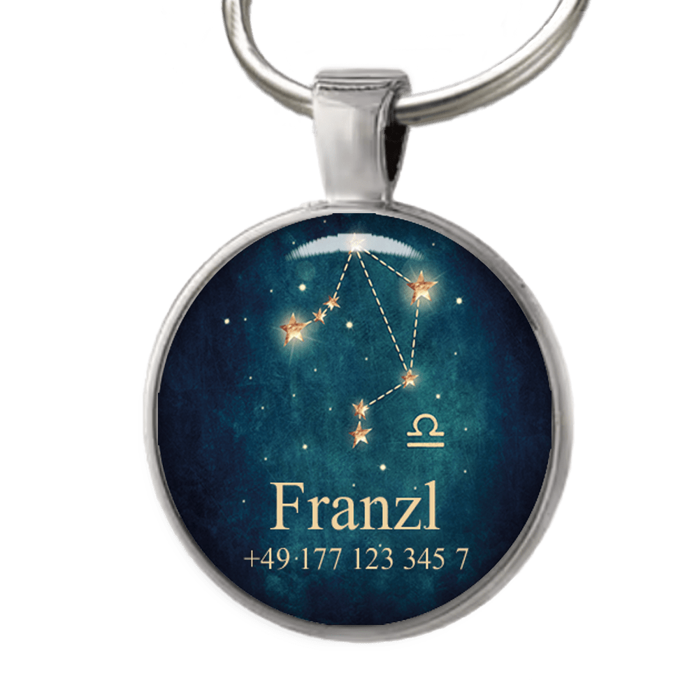 Hundemarke Sternzeichen Waage - EQUIMEA