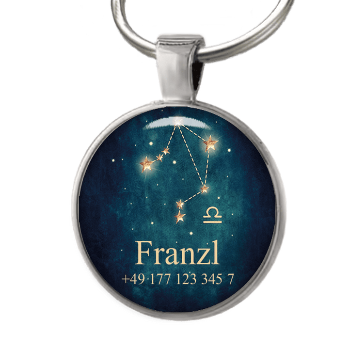 Hundemarke Sternzeichen Waage - EQUIMEA