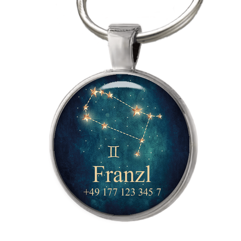 Hundemarke Sternzeichen Zwilling - EQUIMEA