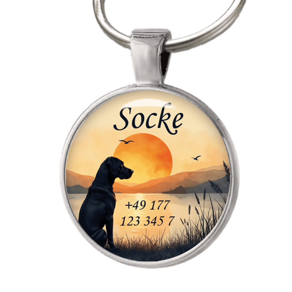 Hundemarke Sundown Dog - EQUIMEA
