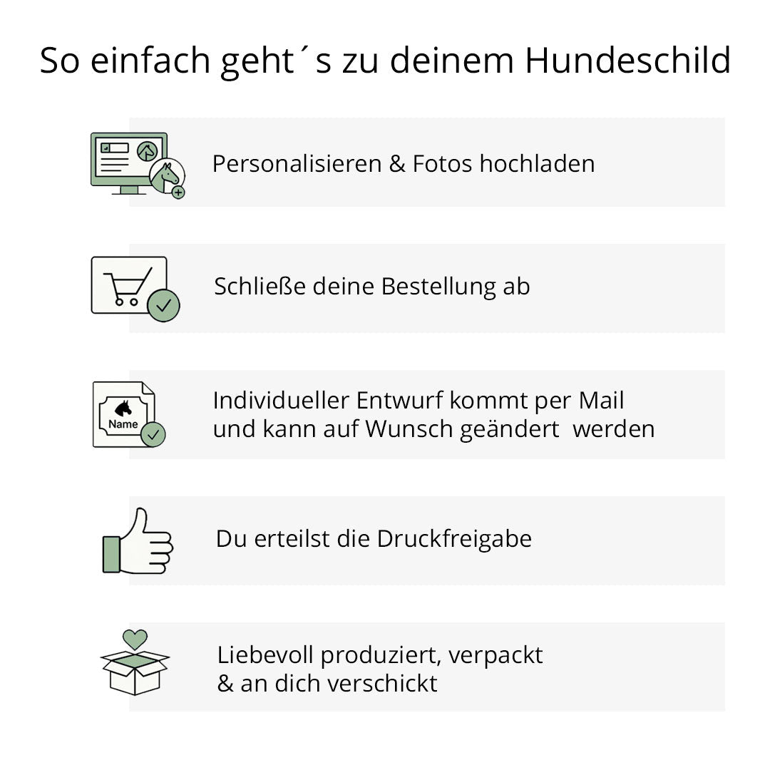 Hundeschild Crystal Heart veredelt mit 9 weltbekannten Kristallen aus Österreich - EQUIMEA