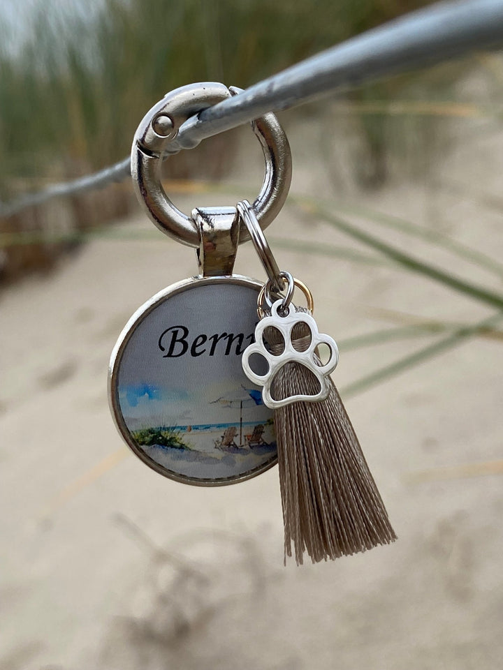 Mini - Charm - Anhänger für Hunde - und Pferdemarken - Pfote - EQUIMEA