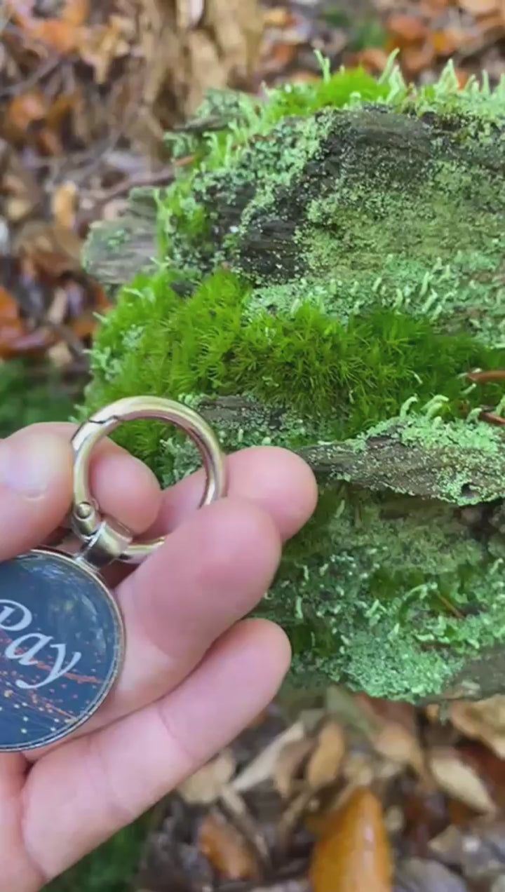 Outdoor Maxi-Karabiner-Ring (3 cm) für Hunde- und Pferdemarken