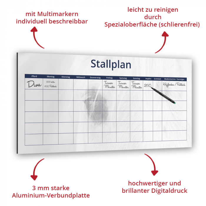 Stallplan-Erklärung